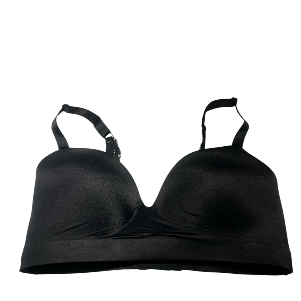Soma Black Wireless Bra 36D Smooth Comfort Full Coverage Adjustable Straps